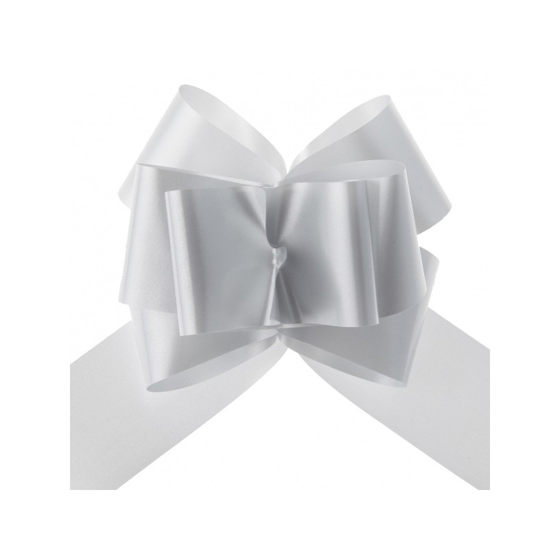 Déco de mariage couleur gris, lot de 5 nœuds automatiques