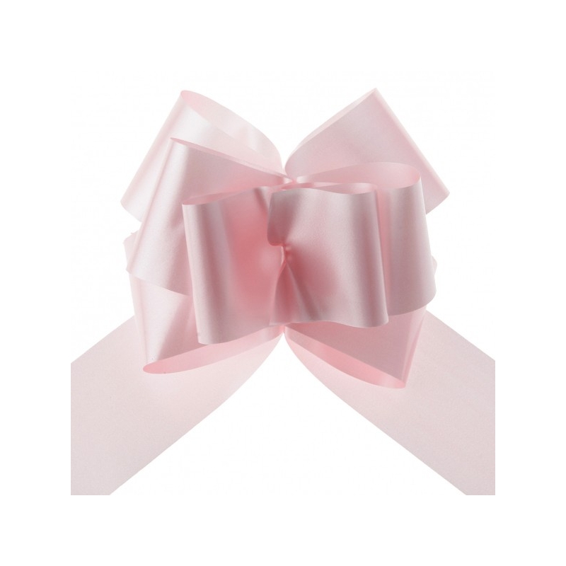 nœuds automatiques couleur rose, lot de 5 nœuds idéal pour réaliser une déco de mariage