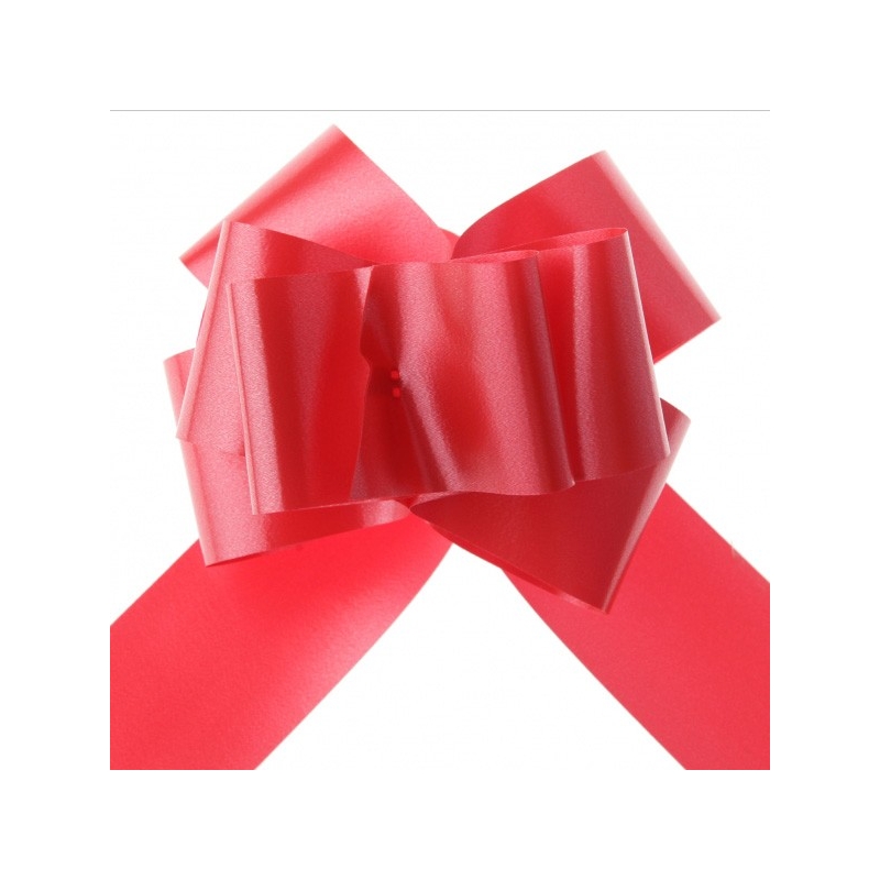 5 nœuds automatiques de couleur rouge - Déco de mariage