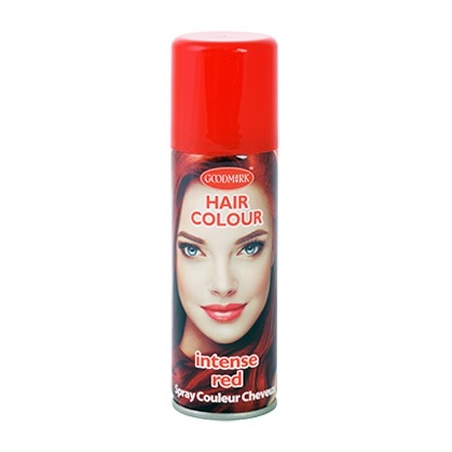 Spray pour cheveux de couleur rouge 125 ml