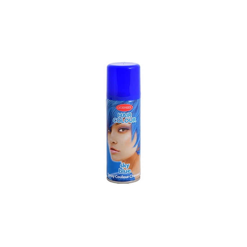 Spray de couleur pour cheveux bleu 125 ml