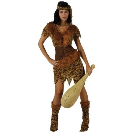 deguisement femme de cro-magnon - prehistoire