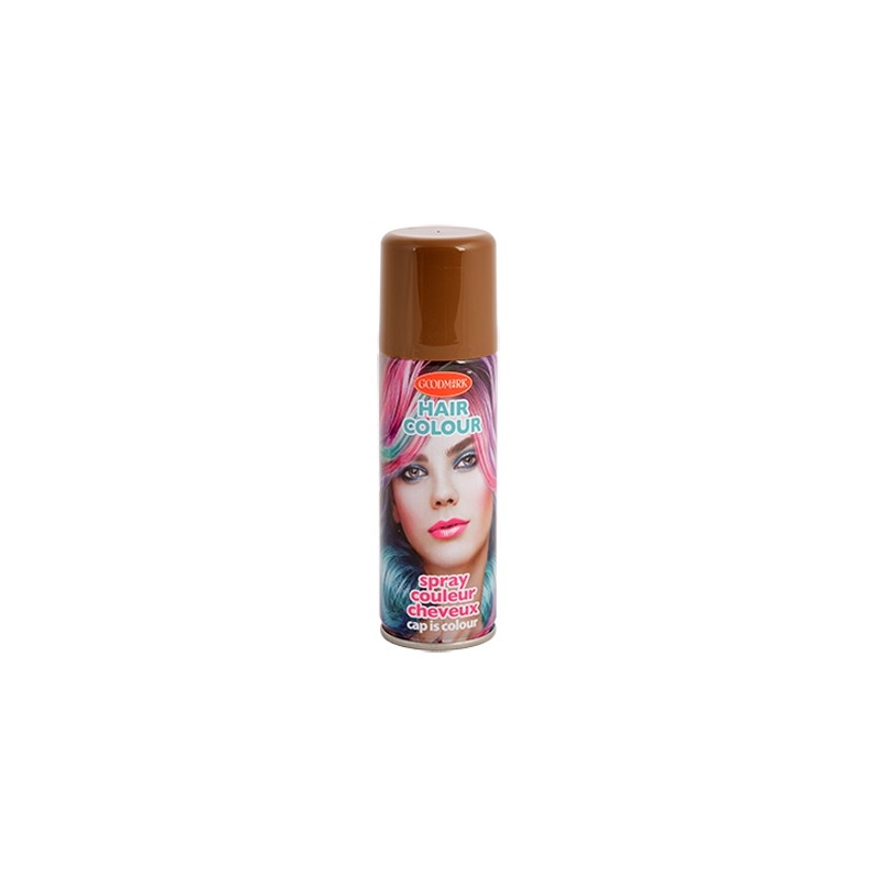 Spray pour cheveux couleur or