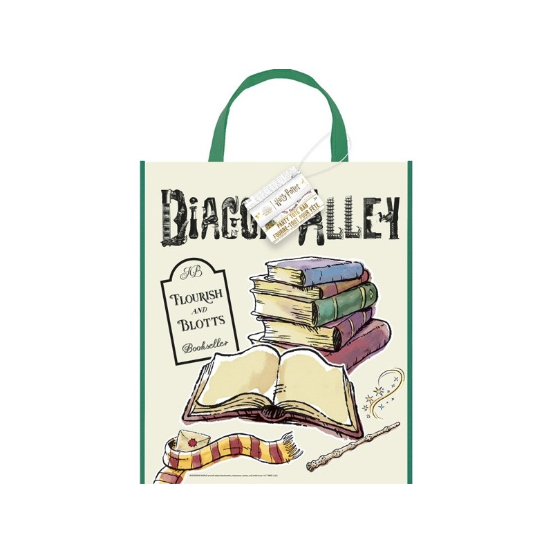 Sac cadeau Harry Potter Diagon Alley idéal pour un anniversaire sur le thème Harry Potter