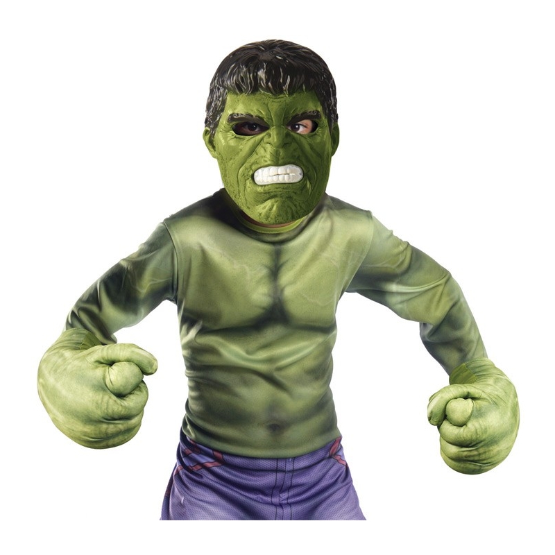 Hulk gants et masque - Kit Marvel Avengers enfant - Magie du