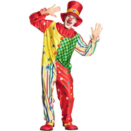 déguisement de clown pour homme avec combinaison et chapeau déguisement de clown pour homme avec combinaison et chapeau