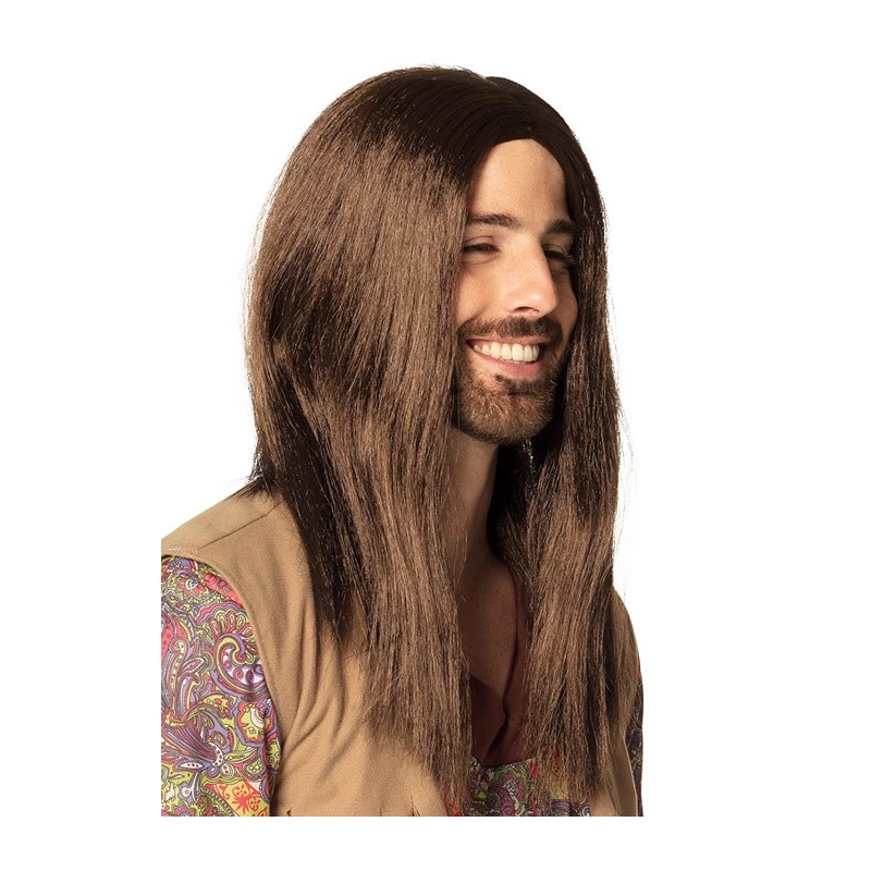 Perruque hippie homme