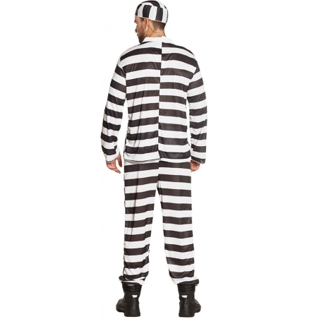 costume de bagnard pour homme idéal pour une soirée western ou un EVG costume de bagnard pour homme idéal pour une soirée western ou un EVG