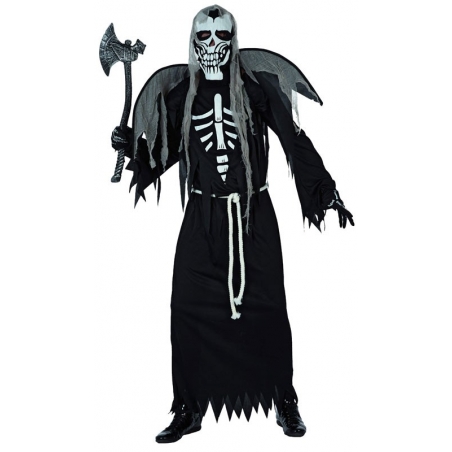 deguisement squelette zombie pour adulte, costume halloween