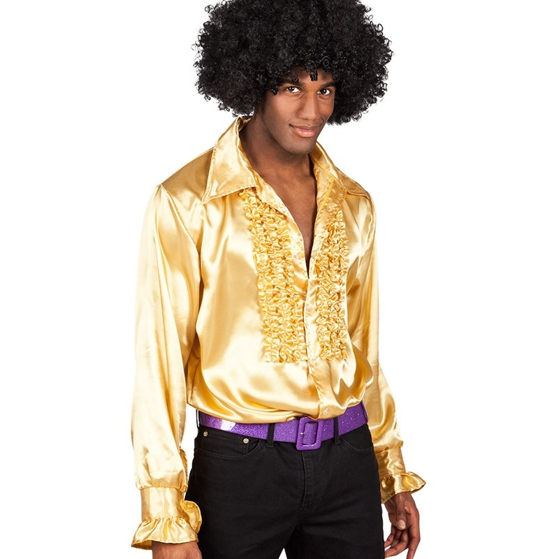 Chemise disco dor e homme Ann es 70 Magie du D guisement