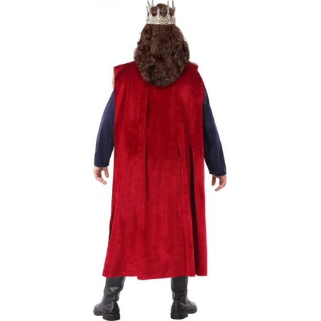 Costume de roi médiéval pour homme avec cape Costume de roi médiéval pour homme avec cape