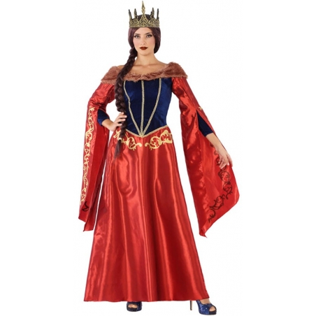 Déguisement reine médiévale femme Déguisement reine médiévale femme