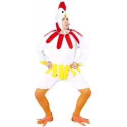 déguisement de poule pour hommes et femmes - animal rigolo idéal pour fêter un enterrement de vie de célibataire