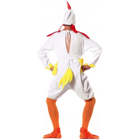 costume de poule pour adulte, un animal rigolo idéal pour fêter un EVG / EVJF