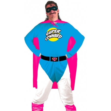 Déguisement Super Connard pour homme, un costume rigolo idéal pour un EVG ou une soirée Super-Héros Déguisement Super Connard pour homme, un costume rigolo idéal pour un EVG ou une soirée Super-Héros