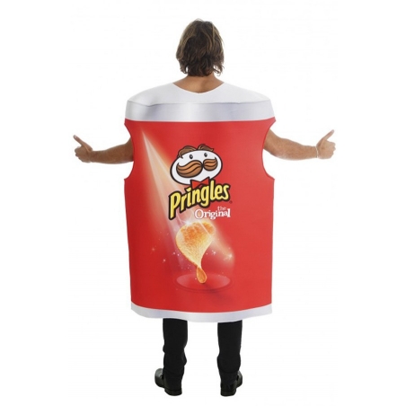 Costume tube de Pringles Original idéal pour une soirée apéro ou sur le thème publicité Costume tube de Pringles Original idéal pour une soirée apéro ou sur le thème publicité