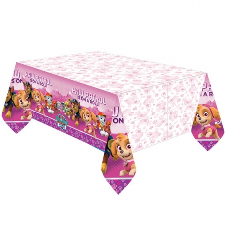 Nappe Pat Patrouille rose