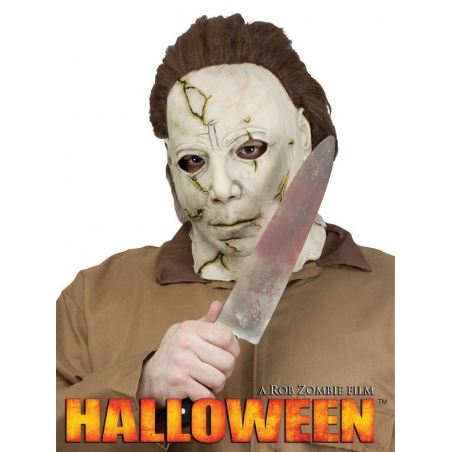 Couteau Michael Myers le célère tueur du film d'horreur Halloween, licence officielle