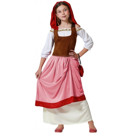 déguisement médiéval pour fille aubergiste du moyen-âge