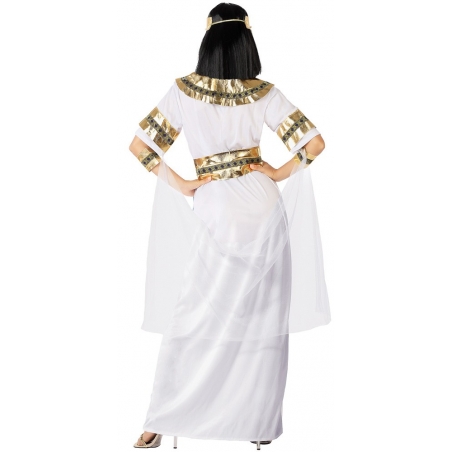 robe égyptienne pour femme avec accessoires, un déguisement idéal pour se transformer en Cléopâtre