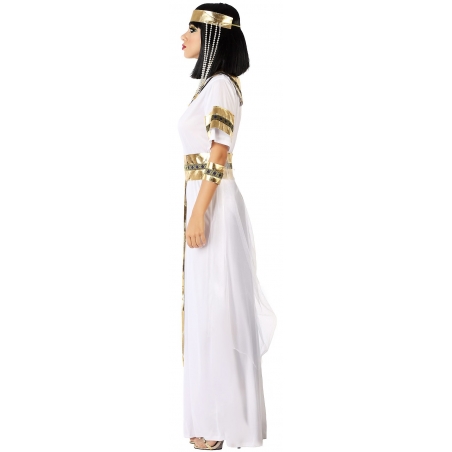 tenue égyptienne pour femme, déguisement complet (hors perruque et chaussures)