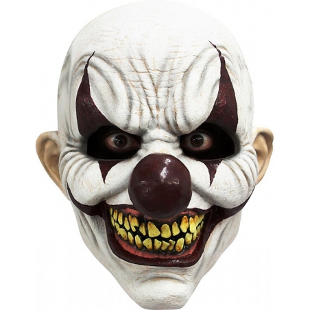 Masque de clown meurtrier idéal pour faire peur et se déguiser pour Halloween Masque de clown meurtrier idéal pour faire peur et se déguiser pour Halloween