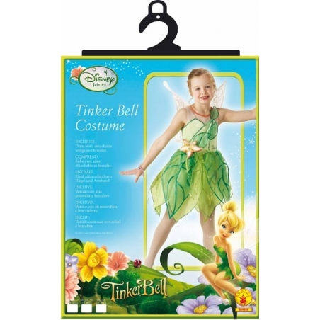 DISNEY FAIRIES Déguisement Fée Clochette 3/4 ans - Cdiscount Jeux