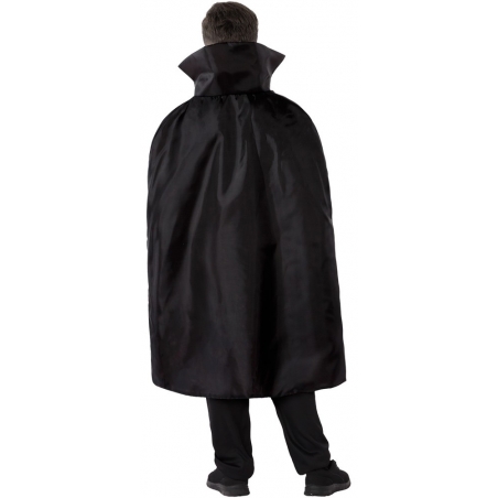 déguisement halloween pour garçon,  vampire élégant avec longue cape noire