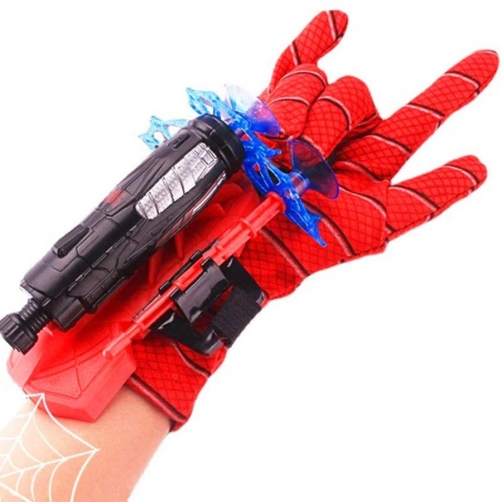 Gant Lanceur Spider, Gants Spider Hero Pour Enfants, Gant De Jouet