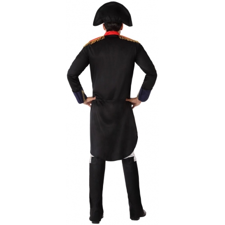 déguisement de Napoléon pour homme vue de dos - costume carnaval