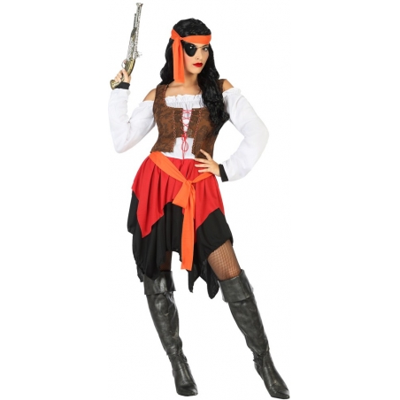 Deguisement de pirate pour femme, incarnez une pirate des caraibes pour carnaval
