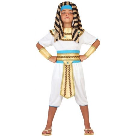 Déguisement d'égyptien pour enfant, transformez votre garçon en véritable pharaon pour son carnaval