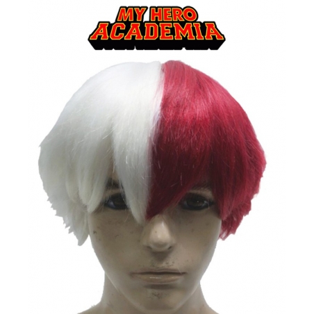 Perruque Shoto Todoroki - licence officielle My Hero Academia - Manga Héros Perruque Shoto Todoroki - licence officielle My Hero Academia - Manga Héros