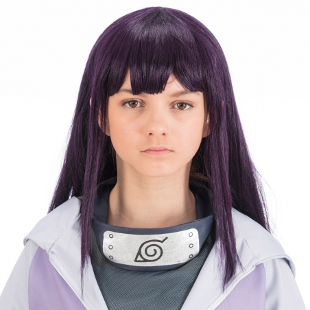 Perruque Hinata pour fille personnage Naruto sous licence officielle - Manga Héros