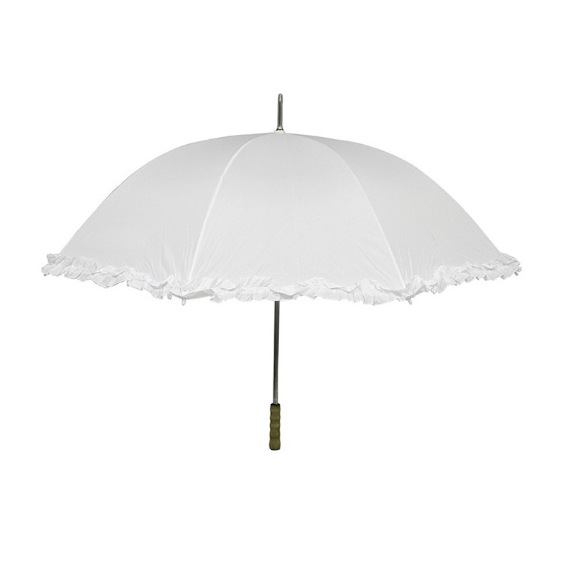 Mariage - Ombrelle blanche d'envrion 98 x 120 cm