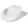 Chapeau cowboy blanc rodéo pour adulte, idéal pour accessoiriser une tenue sur le thème Western Chapeau cowboy blanc rodéo pour adulte, idéal pour accessoiriser une tenue sur le thème Western