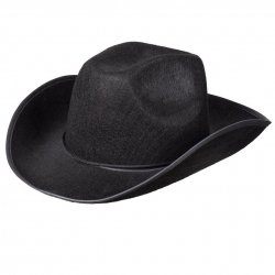Chapeau borsalino noir - Années 80 - Magie du déguisement