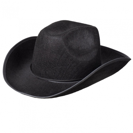 Chapeau cowboy rodeo noir l'accessoire indispensable pour compléter une tenue Western