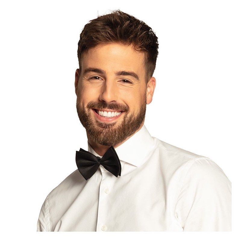 Nœud papillon noir idéal pour accessoiriser une tenue thème chic & choc ou pour fêter le nouvel an