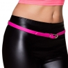 Ceinture fluo rose, accessoire déguisement années 80 Ceinture fluo rose, accessoire déguisement années 80