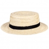 Canotier chapeau en paille Canotier chapeau en paille