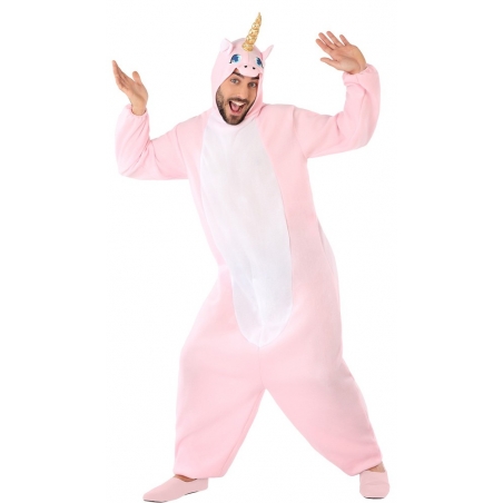 Déguisement licorne rose homme, un costume idéal pour fêter un EVG