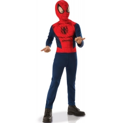 Déguisement de Spiderman pour garçon avec combinaison et cagoule - Super-Héros Marvel