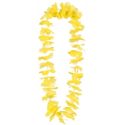 Collier hawaïen jaune apportez de la gaieté à votre tenue Hawaienne