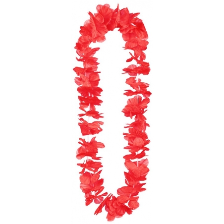 Collier hawai rouge idéal pour accessoiriser une tenue Hawaienne pour homme ou femme Collier hawai rouge idéal pour accessoiriser une tenue Hawaienne pour homme ou femme