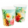 Gobelets tropical paradise idéal pour dresser une table sur le thème Tropical Gobelets tropical paradise idéal pour dresser une table sur le thème Tropical