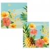 Thème Tropical, lot de 12 serviettes en papier paradis tropical Thème Tropical, lot de 12 serviettes en papier paradis tropical
