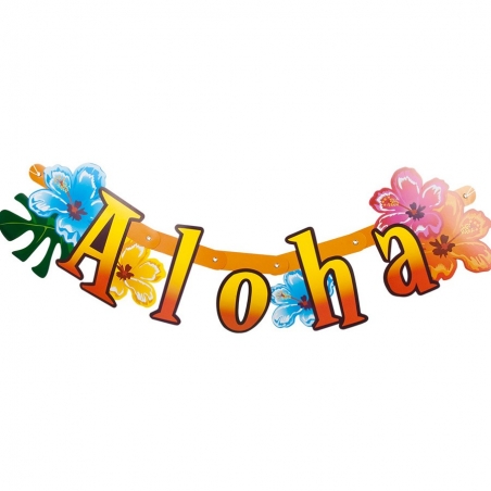 Guirlande Aloha hibiscus
