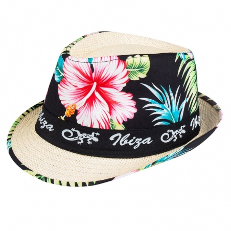 Chapeau Hawien Ibiza pour homme et femme - Tropical party