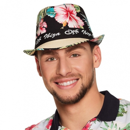 Chapeau Hawaien pour homme, borsalino Ibiza